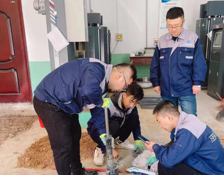 市產(chǎn)投集團涇東設計公司參與2022年全市水利工程質(zhì)量抽檢(圖6) 市產(chǎn)投集團涇東設計公司參與2022年全市水利工程質(zhì)量抽檢(圖6)